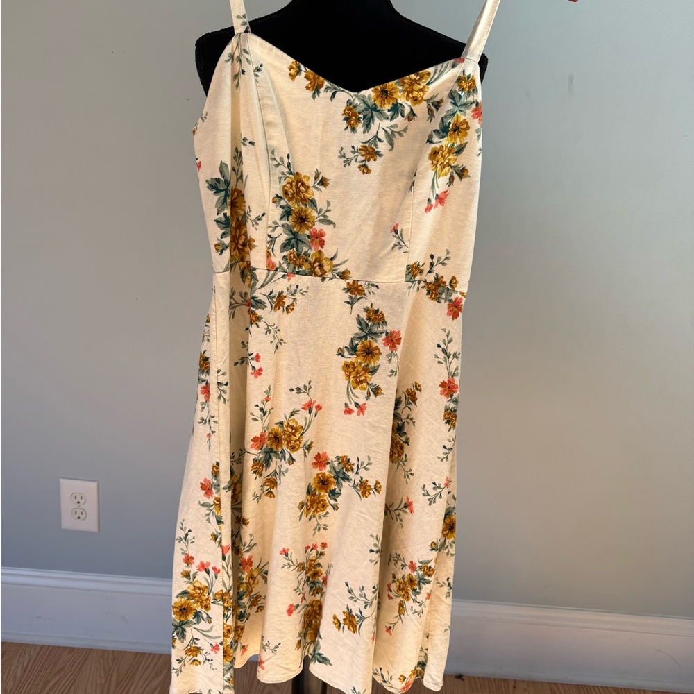Flower Print Dress